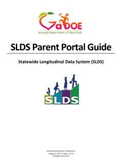 Georgia slds log in